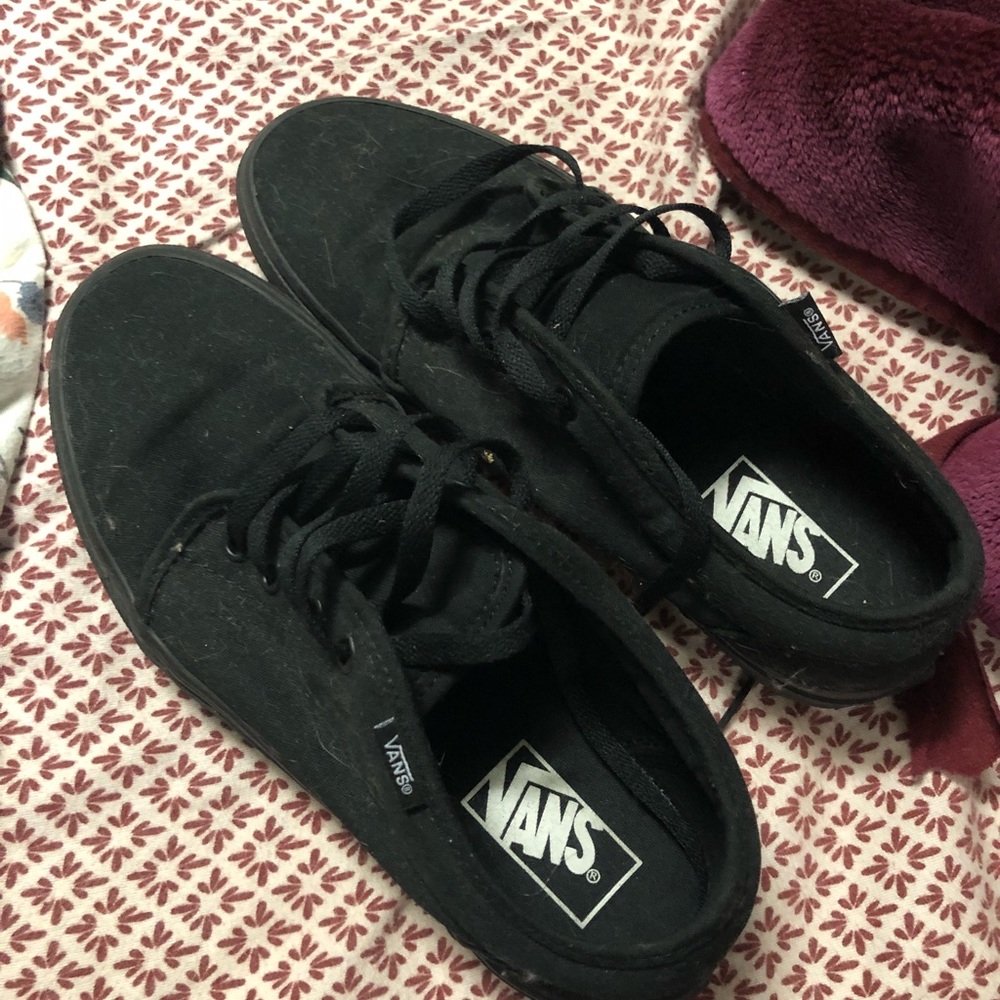 Black Vans